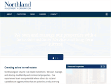 Tablet Screenshot of northland.com